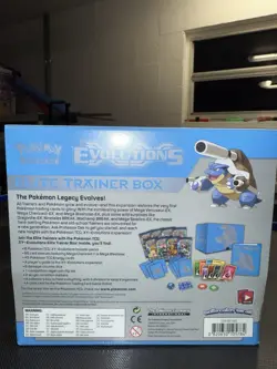 Factory Sealed Pokemon XY Evolutions Elite Trainer Box ETB (Blastoise) - Image 2