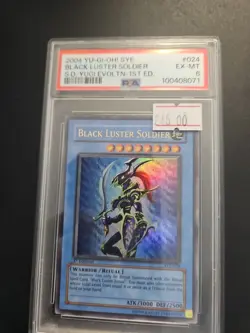 Yu-Gi-Oh 2004 Black Luster Soldier S.d Yugi Evoltn 1st Ed - Image 1