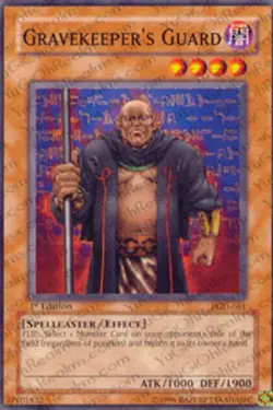 Gravekeeper's Guard - PGD-061 - Common - Unlimited Edition - Damaged - Image 1