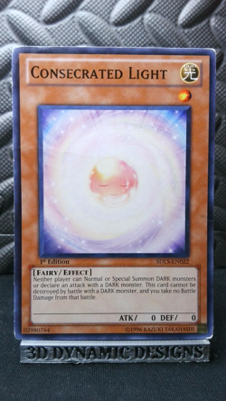 | Yugioh Consecrated Light SDLS-EN022 1st Common Structure Deck HP 🔥 | - Image 1