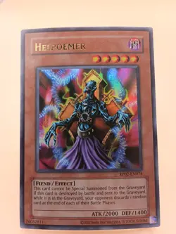 Helpoemer RP02-EN074 Ultra Rare Unlimited Edition Yu-Gi-Oh LP - Image 1