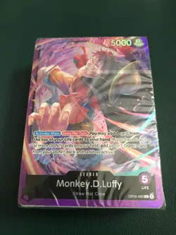One Piece Starter Deck 18: Purple Monkey.D.Luffy Sealed Deck Only ST-18 - Image 1