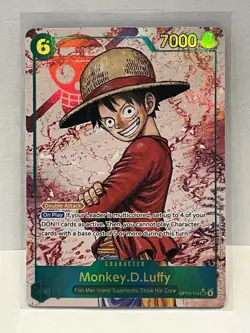 Monkey D. Luffy OP13-118 SEC (Alt Art) - Carrying On His Will English Parallel - Image 1