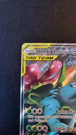 Celebi & Venusaur GX SM167 Sm Pokemon Card Holo-Mint - Image 3