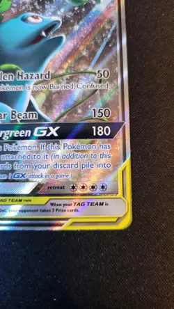 Celebi & Venusaur GX SM167 Sm Pokemon Card Holo-Mint - Image 5