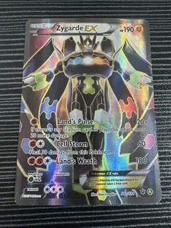 Pokemon TCG Zygarde EX 54a/124 Alternate Art Promo Card Mint - Image 1