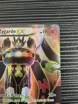 Pokemon TCG Zygarde EX 54a/124 Alternate Art Promo Card Mint - Image 3