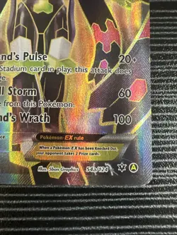 Pokemon TCG Zygarde EX 54a/124 Alternate Art Promo Card Mint - Image 4