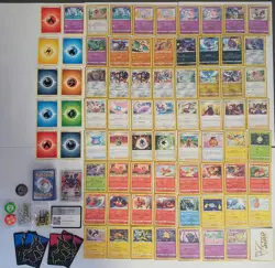 Pokemon Mixed Lot (Cards, Game Mat, Book, NIB Board Game, NIB Battle Deck, Box) - Image 3
