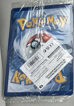 Pikachu At The Museum Pokemon Natural History Museum Jumbo Promo Pokemon Card ✅ - Image 2