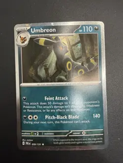 Pokemon Card - Umbreon 059/131 Holo Rare Cosmos - Prismatic Evolutions - Image 1