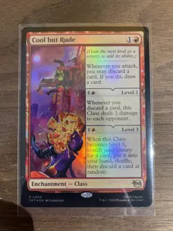 Cool But Rude - 89 - MTG: Teenage Mutant Ninja Turtles - Rare - Foil - Image 1