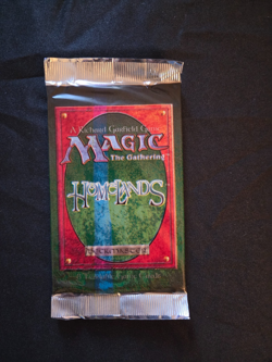 MTG Homelands booster pack, factory sealed - Image 1