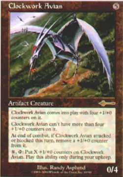 Clockwork Avian x4 Beatdown MtG NM from the pack! - Image 1
