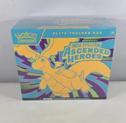 Pokemon TCG Mega Evolution Ascended Heroes Elite Trainer Box ETB SEALED - Image 1