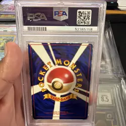 Pokemon TCG Ninetales Holo 1996 Japanese Base Set #038 PSA 5 - Image 2