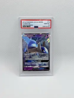 2019 Pokemon Sun & Moon Latios Unified Minds PSA 10 - Image 1