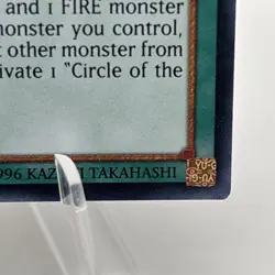 Yugioh - Circle Of The Fire Kings (Super Rare) (1st Edition) SDOK-EN023 NM HOLO - Image 5