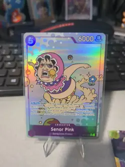 SENOR PINK - One Piece TCG OP10-067 - AA Alt Art Rare R - Royal Blood - Image 1