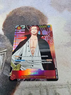 Shanks Alt Art OP01-120 SEC Art ROMANCE DAWN - ONE PIECE Card Game English - Image 1