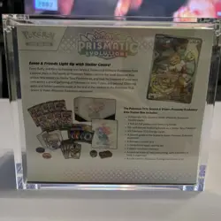Prismatic evolutions elite trainer box and acrylic case Pokemon Cards TCG Sealed - Image 3