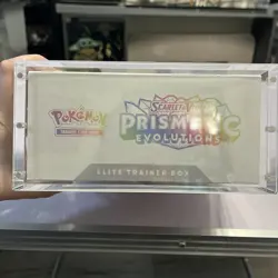 Prismatic evolutions elite trainer box and acrylic case Pokemon Cards TCG Sealed - Image 5