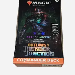 MTG Magic the Gathering Outlaws of Thunder Junction Grand Larceny Commander Deck - Image 1