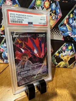 EN Pokemon 2022 Sword & Shield Lost Origin Full Art Eternatus V TG21/TG30 - Image 1