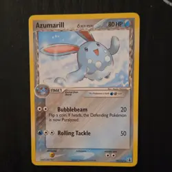Pokemon Azumarill 19/113 Delta Species Rare Stage 1 80HP English Card - Image 1
