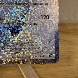 Reshiram 113/114 POKEMON TCG Celebrations: Classic Collection Near Mint NM Card - Image 5