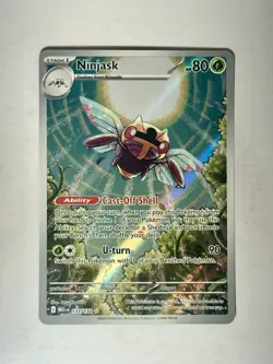 Ninjask Illustration Rare 137/132 Mega Evolution Pokemon TCG - Image 1