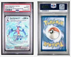 Pokemon TCG Garchomp EX Illustration Rare Card 245/182 Sv04: Paradox Rift - Image 3