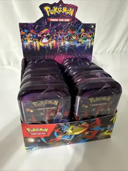 Pokemon Trading Card Games Mega Evolutions Mini Tins 10ct - Image 1
