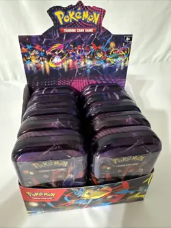 Pokemon Trading Card Games Mega Evolutions Mini Tins 10ct - Image 2