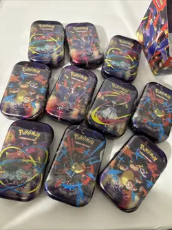 Pokemon Trading Card Games Mega Evolutions Mini Tins 10ct - Image 3