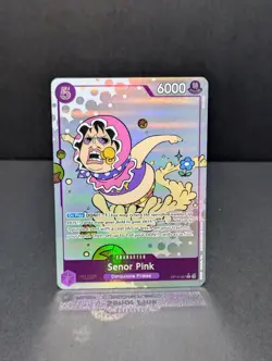 One Piece -TCG- Senor Pink (Parallel) OP10-067 Royal Blood Foil -NM- - Image 1