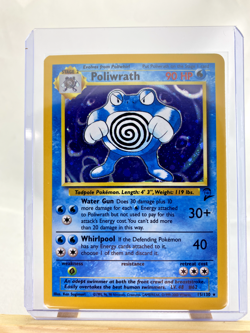 Pokemon TCG: Poliwrath - 15/130 - Holographic 1999-2000 Wizards Card - Image 2