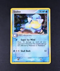 NM Sealeo Reverse Holo Hidden Legends (HL) Pokemon Card 47/101 - Image 1