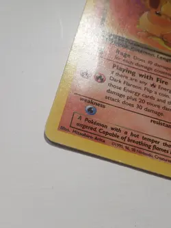 1ST EDITION Dark Flareon 35/82 PL 2000 Team Rocket Pokemon Card Mitsuhiro Arita - Image 3