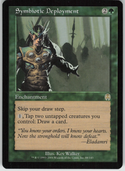 Symbiotic Deployment Apocalypse LP MTG Green Enchantment Tokens EDH - Image 1