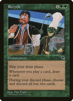 Recycle Tempest LP MTG Green Enchantment Commander EDH - Image 1