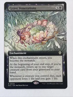 Grave Venerations Extended Art Lorwyn Eclipsed Commander 29 - Image 1