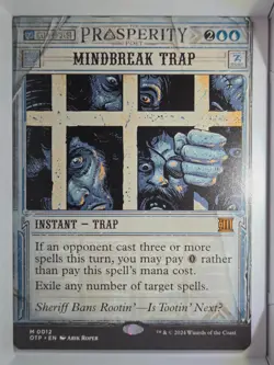 Mindbreak Trap - M12 - MTG - Outlaws of Thunder Junction (OTP) - Image 1