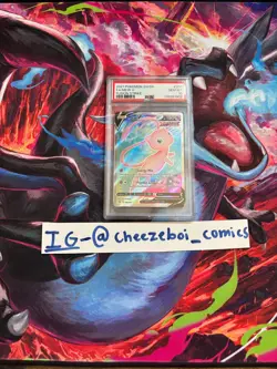 2021 Pokemon SWSH Fusion Strike Mew V 250/264 PSA 10 - Image 1