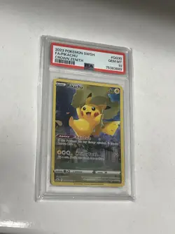 2023 Pokemon SWSH FA/Pikachu GG30/GG70 Crown Zenith PSA 10 GEM MINT - Image 1