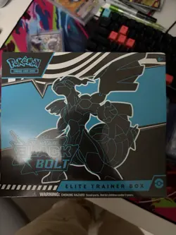Pokemon TCG Scarlet & Violet Black Bolt ETB Elite Trainer Box - NEW Sealed - Image 1