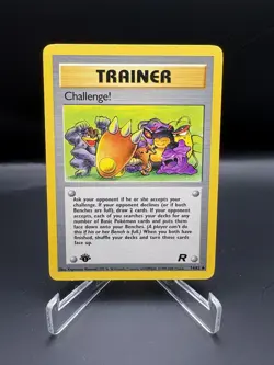 Challenge! 74/82 1st Edition Team Rocket 2000 Pokemon TCG Vintage LP/NM - Image 1