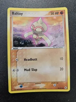 Pokemon EX Hidden Legends Baltoy Reverse Holo 53/101 NEAR MINT - Image 1