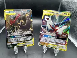 Pokemon Tag Team GX Lot Of Two - LP And MP - See Photos! - Image 1