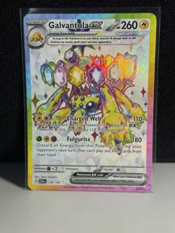 Pokemon TCG - Galvantula EX Holo Ultra Rare - Stellar Crown 159/142 - Image 1